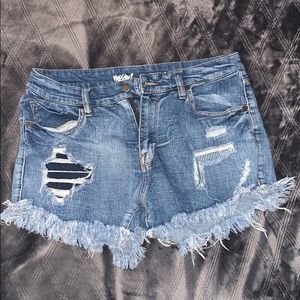 Target high rise shorts